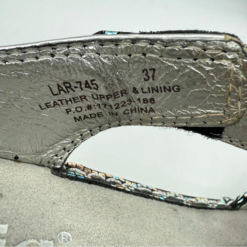 Alegria Lara Shmancy Wedge Sandals EU37 US7/7.5 Comfort - Picture 12 of 16